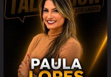 Paula Lopes: talento, conhecimento e segurança em um talk show memorável